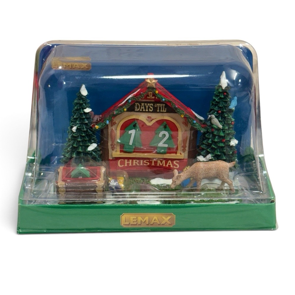 Lemax Countdown‎ Til Christmas Holiday Village Accent 2021 New